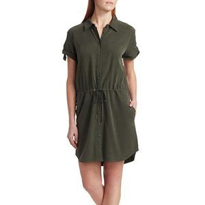 PAIGE Avery Button-Up Shirtdress